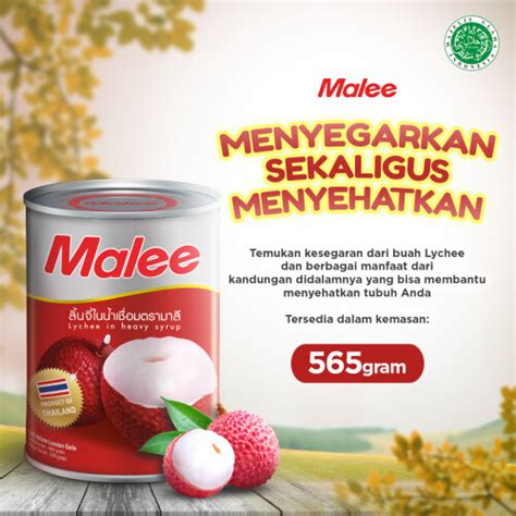 Malee Canned Fruit Rambutan 565gr