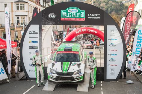 Wales Rally Gb Škoda Storyboard