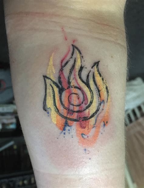 Fire Nation Symbol Tattoo From Avatar Nose Tattoo F Tattoo Sick
