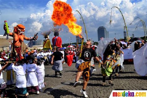 Flowchart metode pelaksanaan jalan pelaburan dan makadam. Foto : Jelang Hari Nyepi, parade ogoh-ogoh mewarnai Monas ...