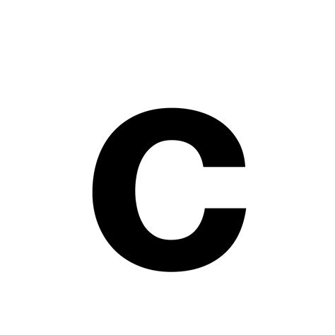 Black Bold Letter C Bold And Italics Are Often Used To Emphasize A