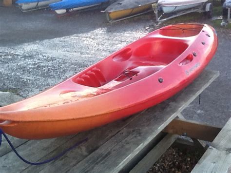 The paddler sits on the top deck with minimal constraints. Ardingly Activity Centre Sit on Top Kayak (Single ...