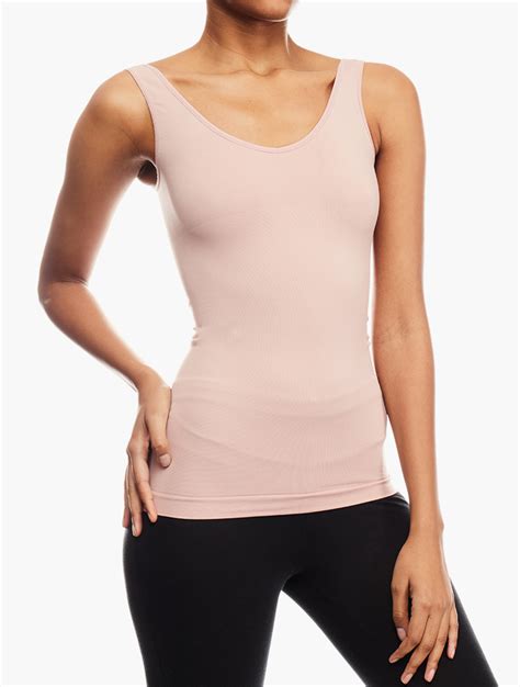 Shop Woolworths Nude Pink Magic Seamless Tank Tops Pack For Women