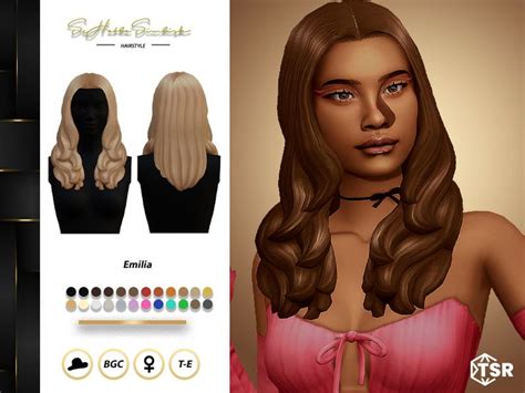 Sims 4 — Emily Hairstyle By Sehablasimlish — I Hope You Like It And
