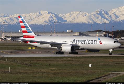 N765an American Airlines Boeing 777 223er Photo By Fabian Behr