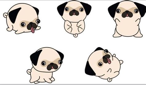 5 Pugs Pugtwitch Emotes Pack For Streamers Etsy