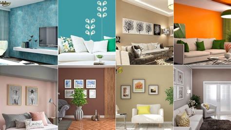 Modern Living Room Color Combinations 2024 Home Interior Wall Painting