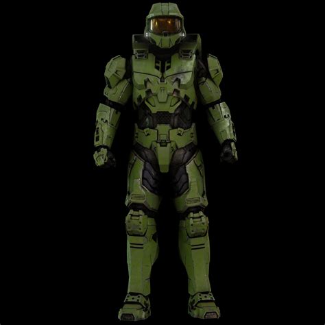 Glitch5970 Halo Infinite Master Chief Textures And Model Setup