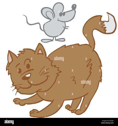 Reposición Seguir Corto Dibujos Animados Gato Y Raton Humedad Calumnia Robo