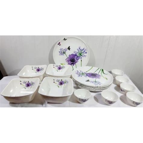 Memiliki set kelengkapan pinggan mangkuk yang unik, eksklusif dan berkualiti tinggi pastinya menjadi dambaan setiap wanita. Set pinggan mangkuk berlauk dan cawan melamine | Shopee ...