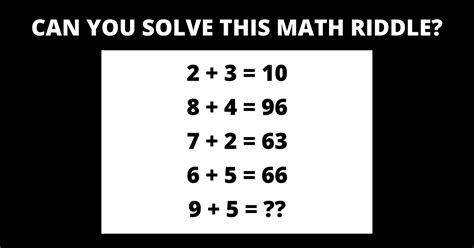 Solve this best logic math puzzle. Can You Solve This Viral Math Riddle?