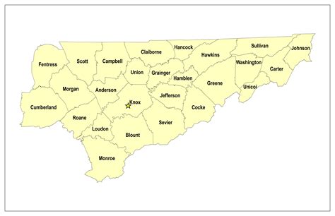 Map Of Eastern Tennessee Towns Get Latest Map Update