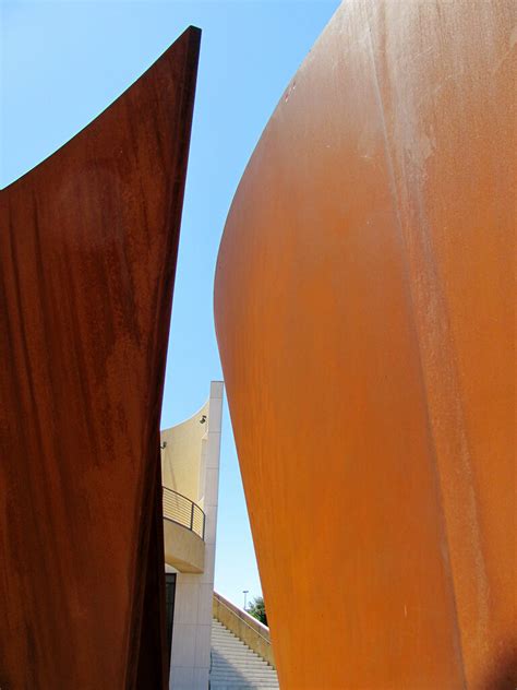 Richard Serra Sequence 2006 Cor Ten Steel Stanford Muse Flickr