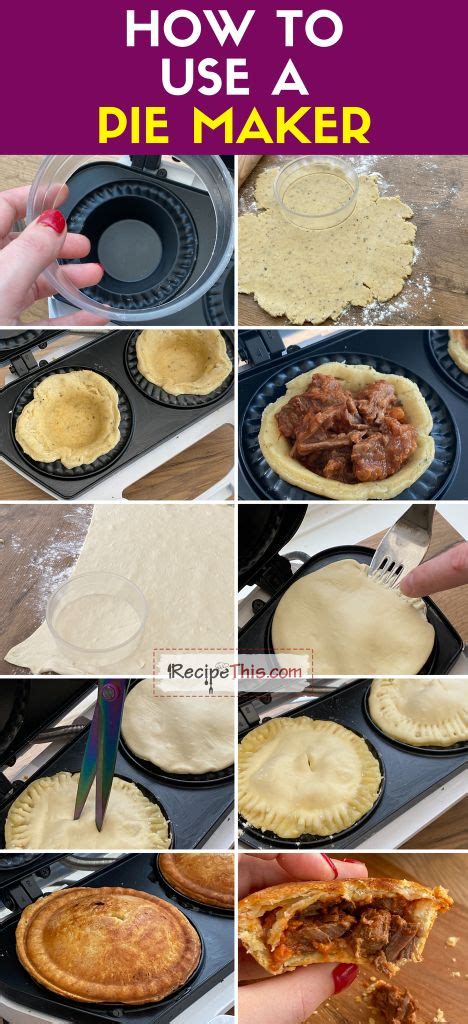 Recipe This Pie Maker Recipes For Beginners Mini Pie Maker Mini