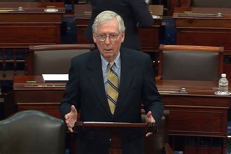 Mcconnell Condemns Trumps Actions As Disgraceful After Voting To Acquit Him