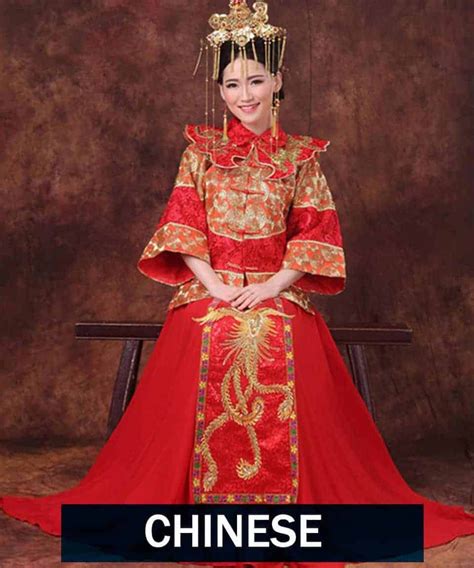Традиционное китайское свадебное платье фото