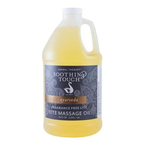 Soothing Touch Fragrance Free Lite Oil Massage Lotions Oils And Creams