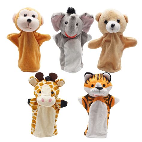 Buy Yolococa Hand Puppets Animal Hand Party Toy For Kids Soft Plush