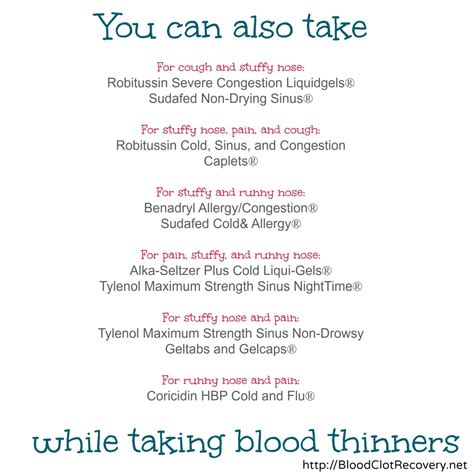 However, in the case of bleeding disorders, you need to know which substances should be avoided. Blood Thinners List | Examples and Forms