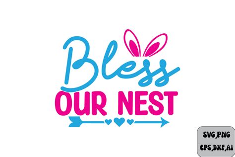 Bless Our Nest Svg Graphic By Vertex · Creative Fabrica