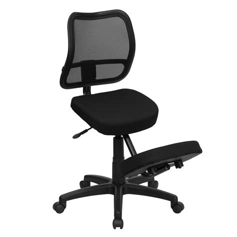 The best ergonomic office chairs, according to chiropractors and an orthopedic surgeon. Flash Mobile Ergonomic Kneeling Task Chair with Black ...