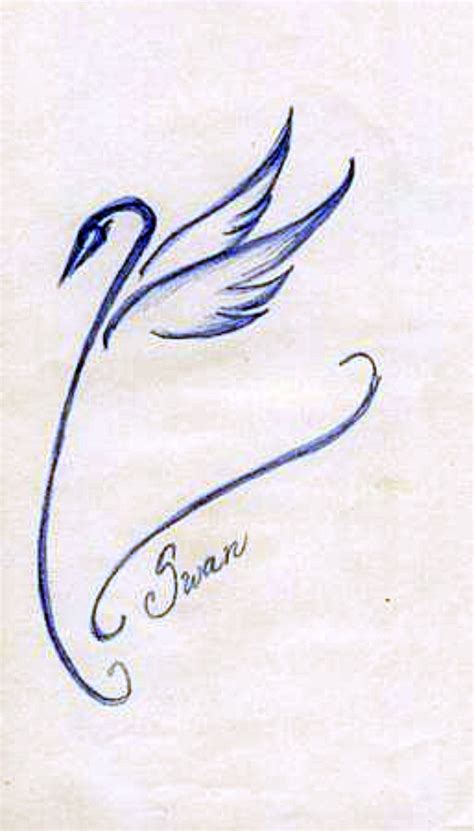 The Swan By Damned5 On Deviantart Swan Tattoo Tattoos Simple Swan