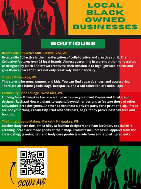 Highlighting Local Black Owned Businesses Uwm Washington County