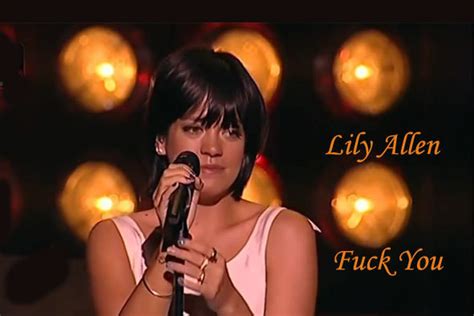 Lily Allen Fuck You