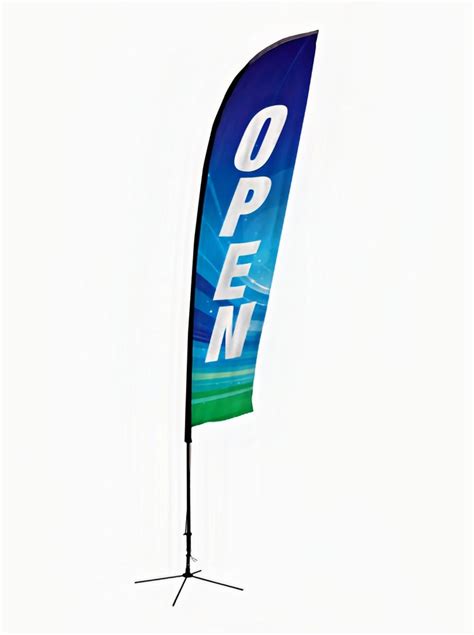 Sail Feather Banner Flag Custom Outdoor Advertising Flag