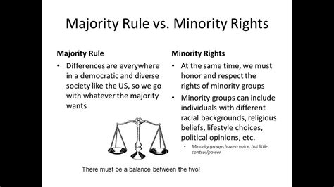 Examples Of Majority Rule In Government Majority Rule Minority