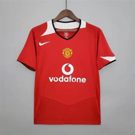 Retro 2004 06 Manchester United Soccer Jersey Home Soccer Jersey Yupoo