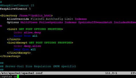 VIM And VI UNIX Text Editor Syntax Highlighting And Howto Add Remove