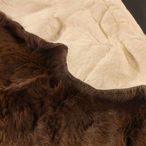 Handmade Tanned Buffalo Hide Made From The Most Lustrous Hides