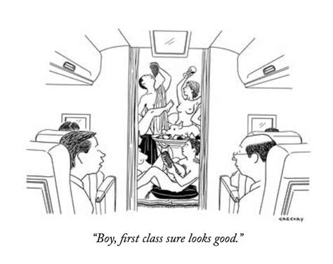 First Class New Yorker Cartoons Comics Cartoon