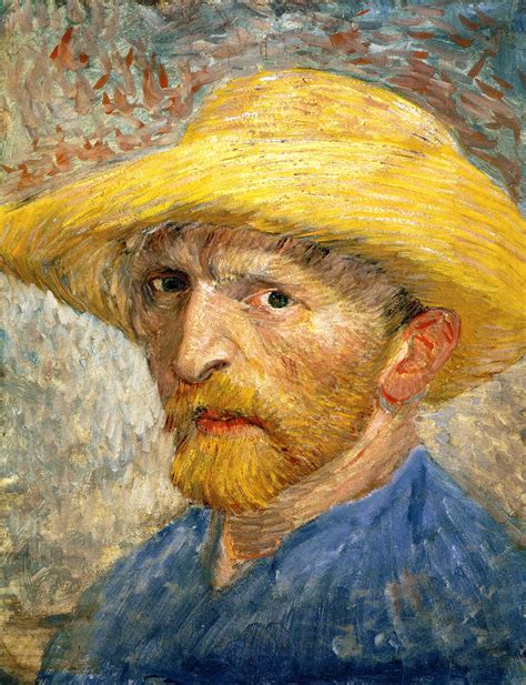 Self Portrait 1887 Vincent Van Gogh WikiArt Org