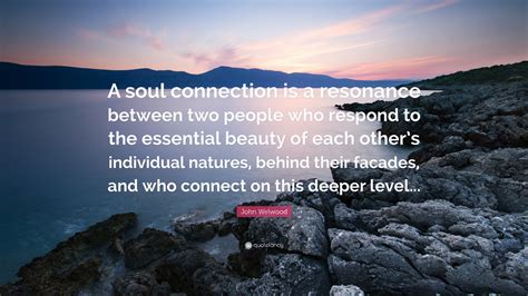 John Welwood Quote A Soul Connection Is A Resonance Between Two