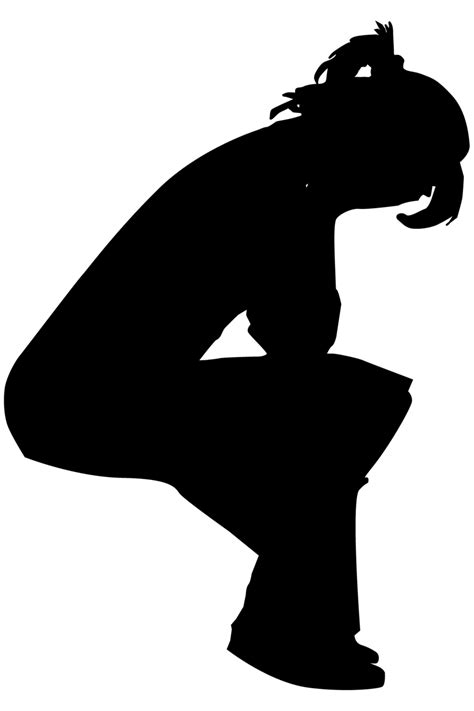 Woman Crying Silhouette Png Clipart Full Size Clipart Sexiezpicz Web Porn