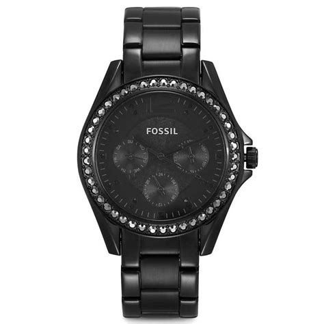 Buy Fossil Womens Riley Black Watch Es4519 For Women