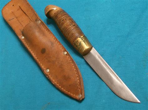 Antique Finland Puukko Hunting Skinner Bowie Knife Old Antique Price