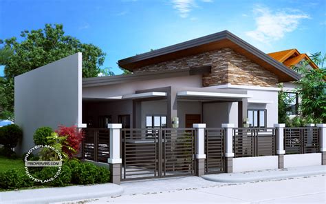 Modern house plans are recognizable for their unique, bold and dramatic architecture. Small house floor plan - Jerica | Pinoy ePlans