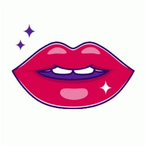 Lips Sticker Sticker Lips Sticker Lick Discover Share Gifs