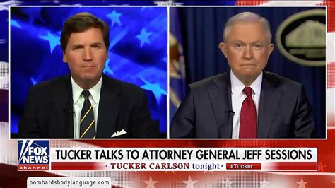 Sessions Tucker Interview Bombards Body Language