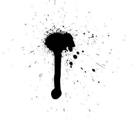 Dripping Paint Brush Stroke Drip Vectors Transparent Png 939x510 739