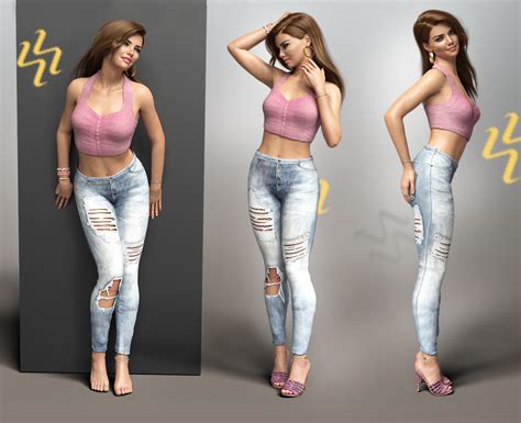 Iv Standing Pose Collection For Genesis 8 Females Daz 3d