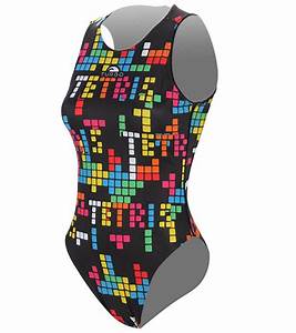 Turbo Tetris Women 39 S Water Polo Suit At Swimoutlet Com Free Shipping