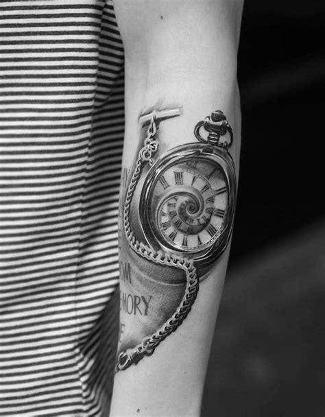 100 Awesome Watch Tattoo Designs Art And Design Watch Tattoos