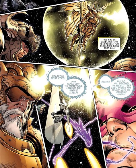 Galactus Vs Arishem The Judge Battles Comic Vine