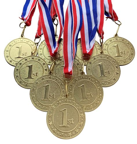 Buy Express Medals Various 10 Pack Styles Of 1st Place Award Medals