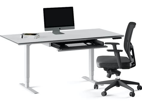 Centro 6452 2 Height Adjustable Standing Desk 66x30 By Bdi 6452 2