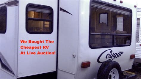 If you are looking for a utility trailer at the higher price points, buying a gently used trailer may give you the right balance of quality and affordability. We Bought The Cheapest RV At Live Auction! - YouTube